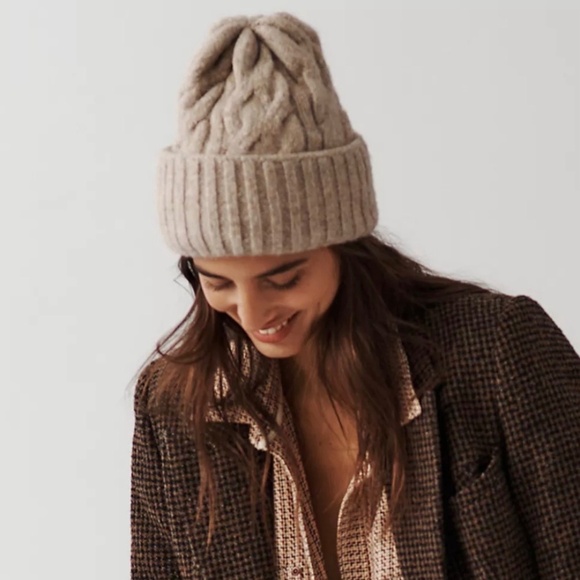 We The Free Accessories - Freepeople Coastline Beanie (Lavender Color)
